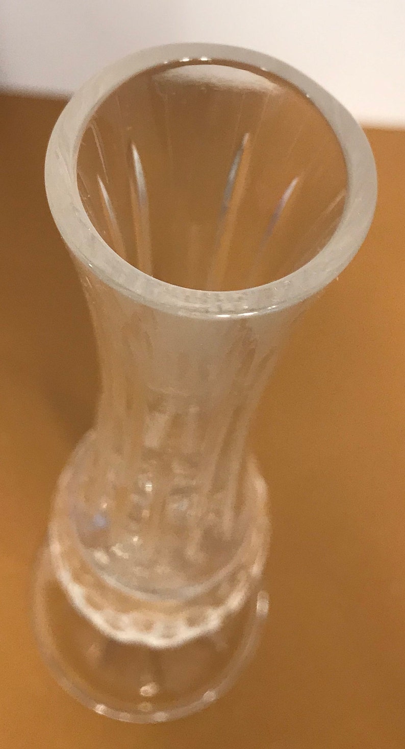 Vintage Lismore Bud Vase Waterford Crystal Lismore Bud Vase 9 14 Tall Signed Waterford Crystal Vintage Waterford Lismore Bud Vase