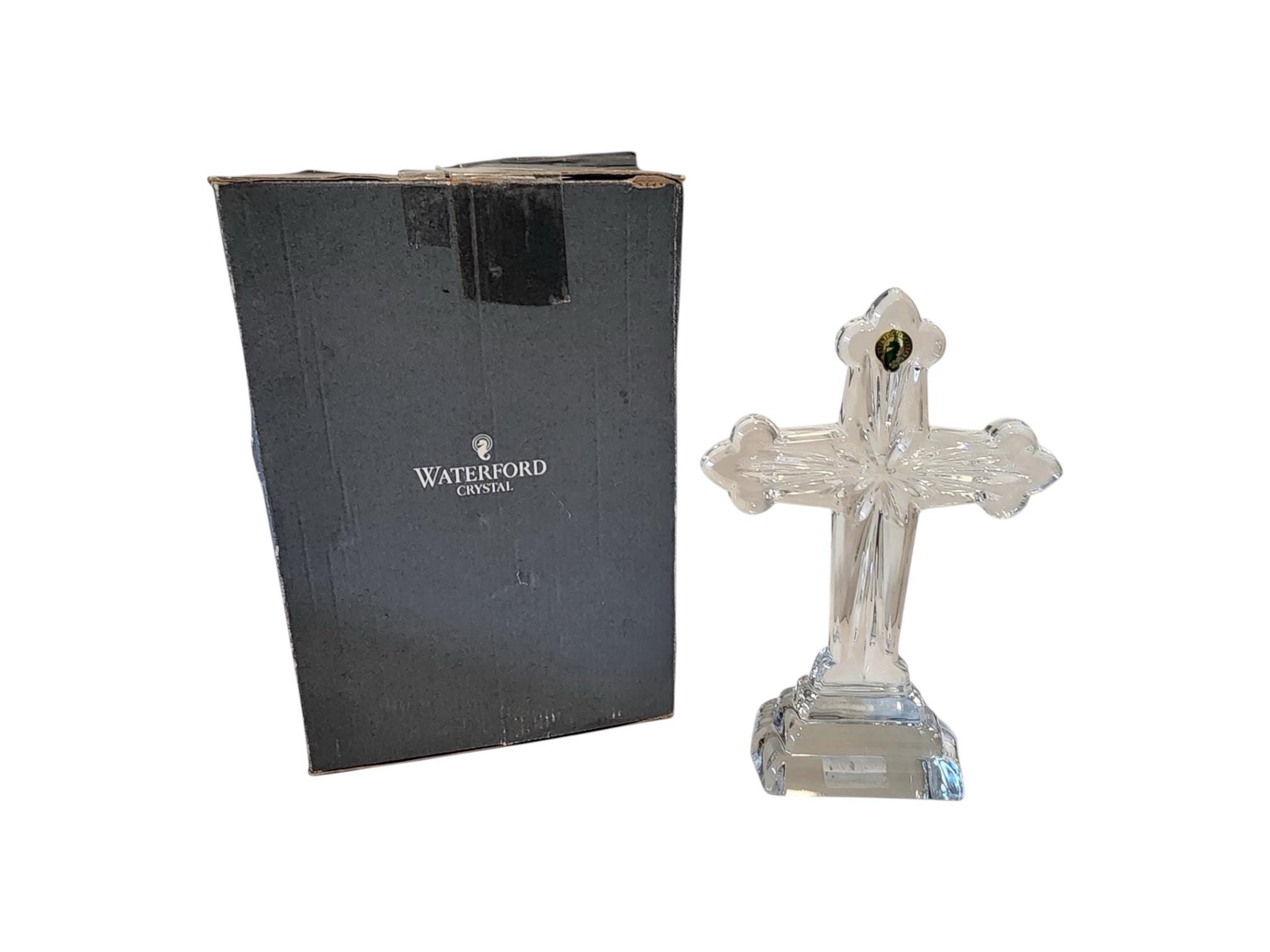 Waterford Crystal Standing Cross - Etsy