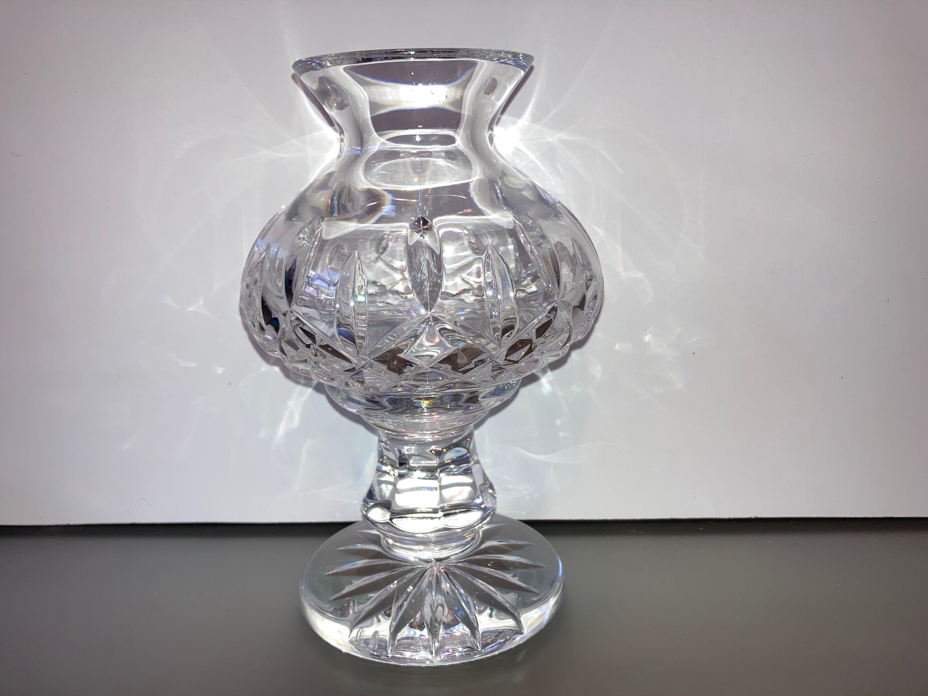 Waterford lismore sale hurricane lamp