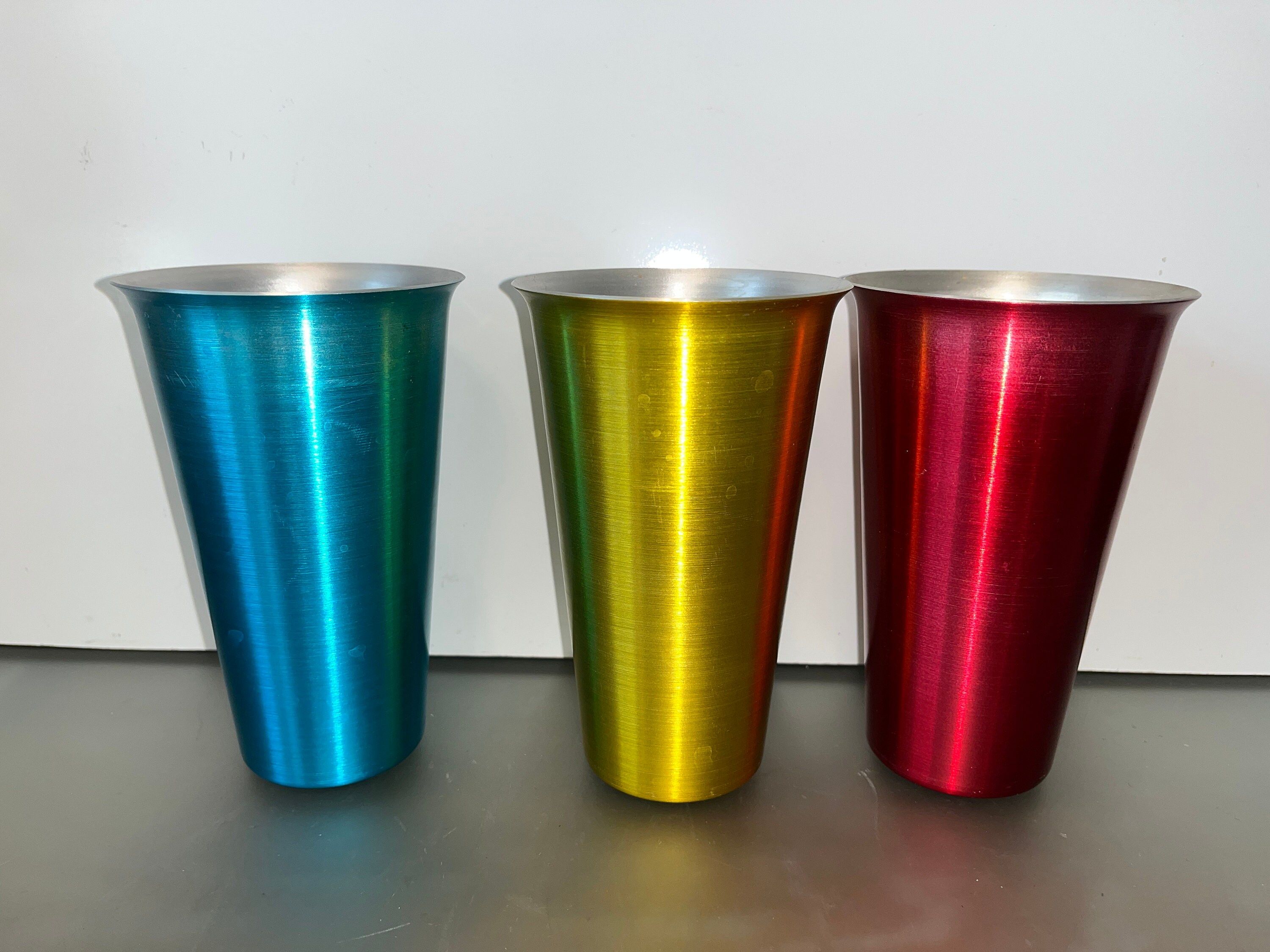 Color Craft, Dining, Vintage Aluminum Tumblers