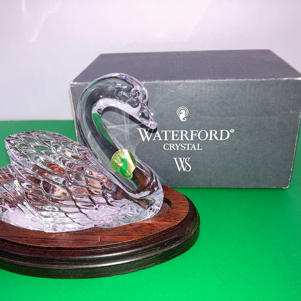 Waterford Swan - Etsy