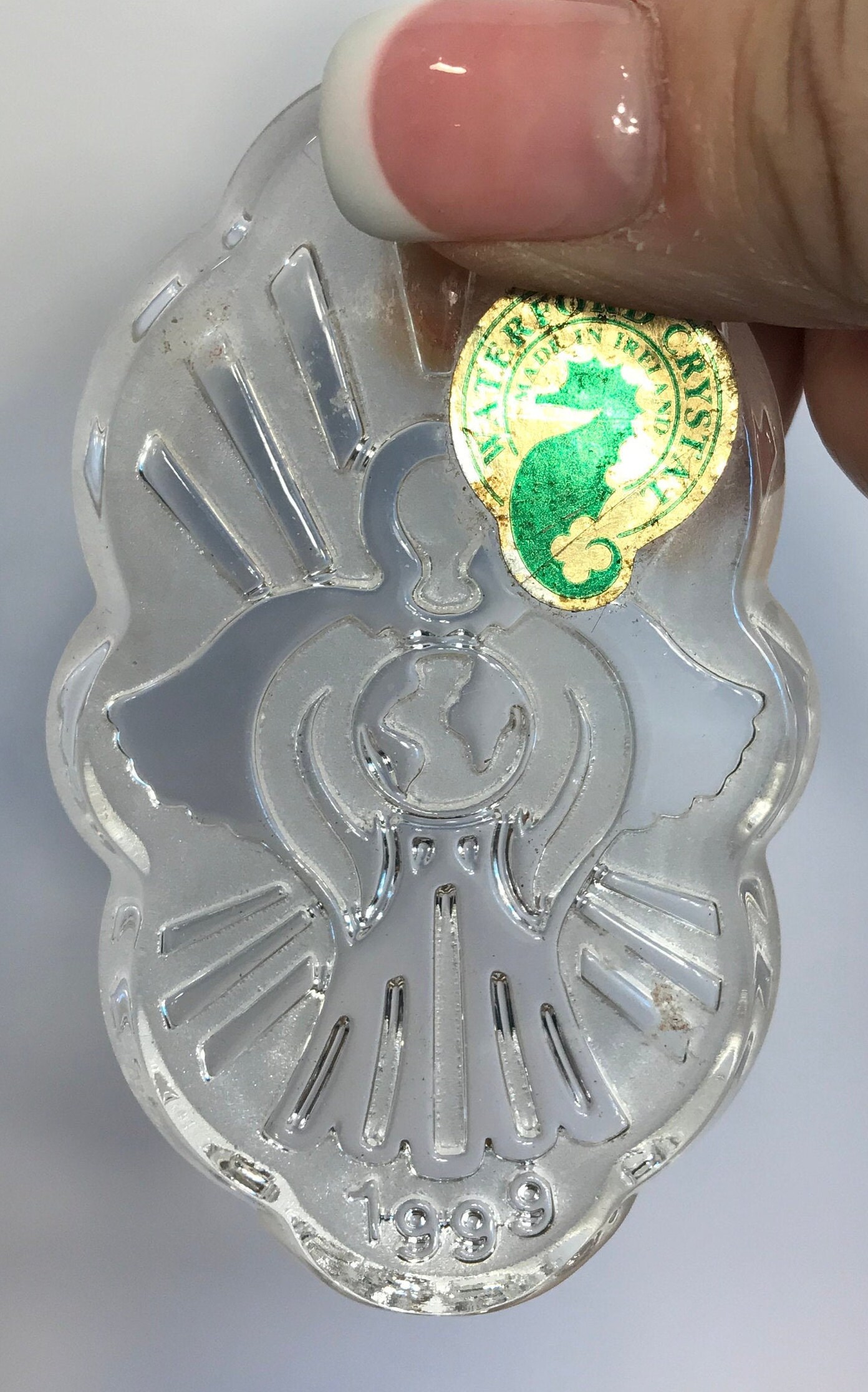 Vintage 1999 Waterford Crystal Christmas 1999 Ornament - Etsy