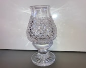 Vintage Waterford Alana Hurricane Votive Candle, Waterford Alana Candle Holder, Waterford Alana 7 1 2 quot Hurricane Lamp, Mint