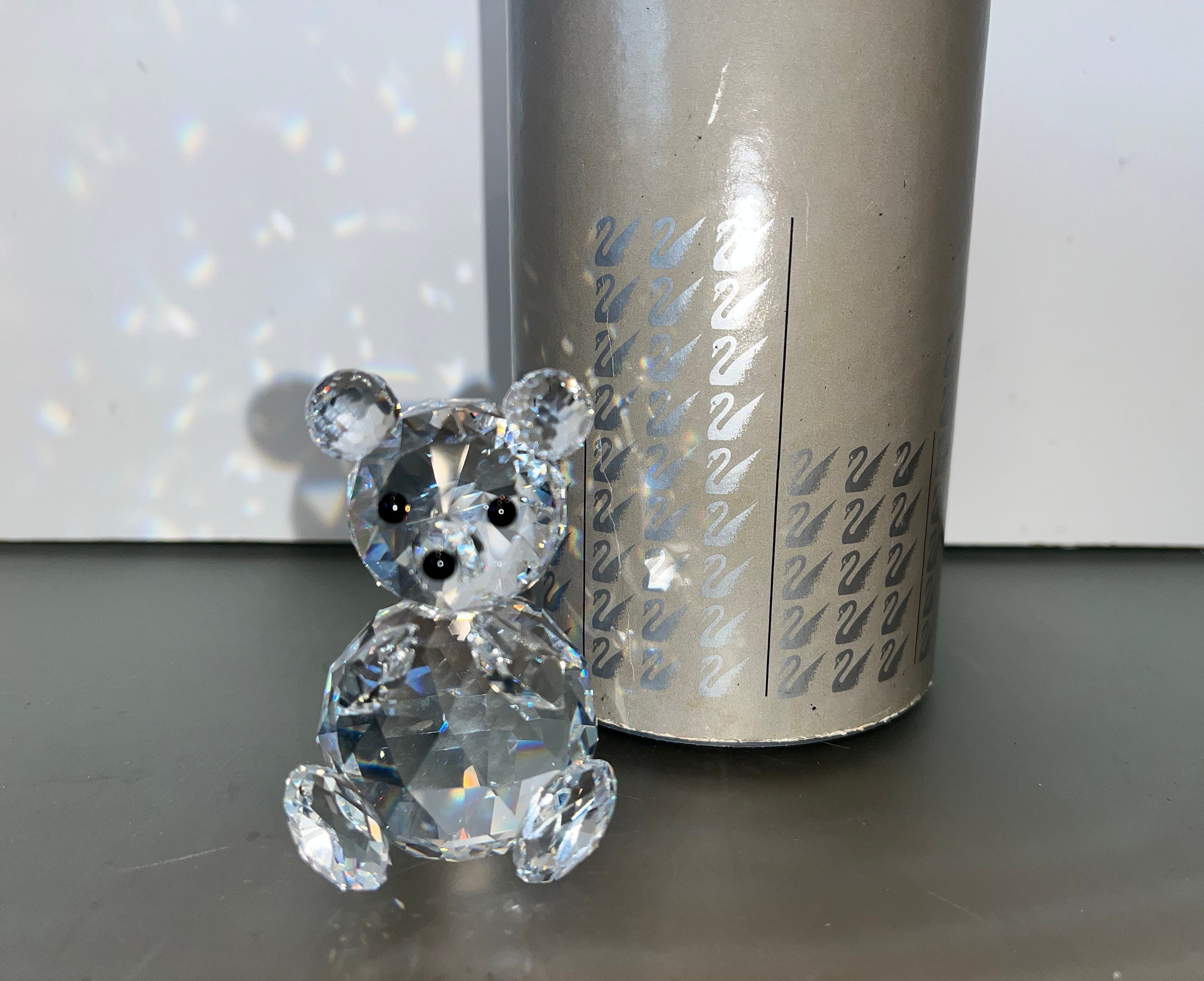 Teddy bear swarovski - Etsy 日本 クリスタル、スワロフスキー装飾