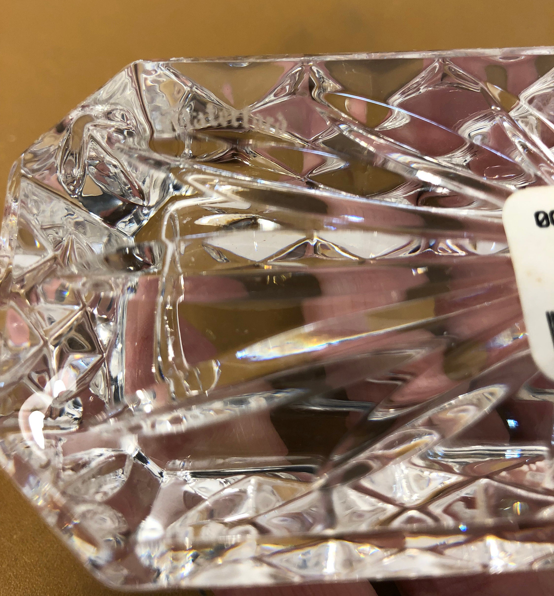 Waterford Crystal Business Card Holder Waterford Westover Etsy