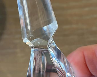 ヴィンテージカットガラス香水瓶、ヴィンテージマスターカットガラス