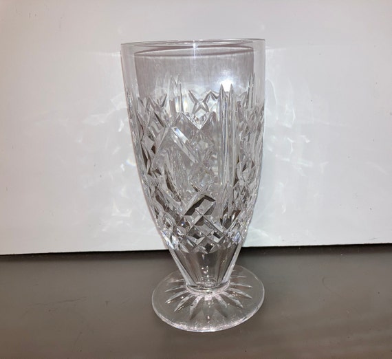Waterford Crystal Beer Glass Waterford Footed Beer Glass Etsy