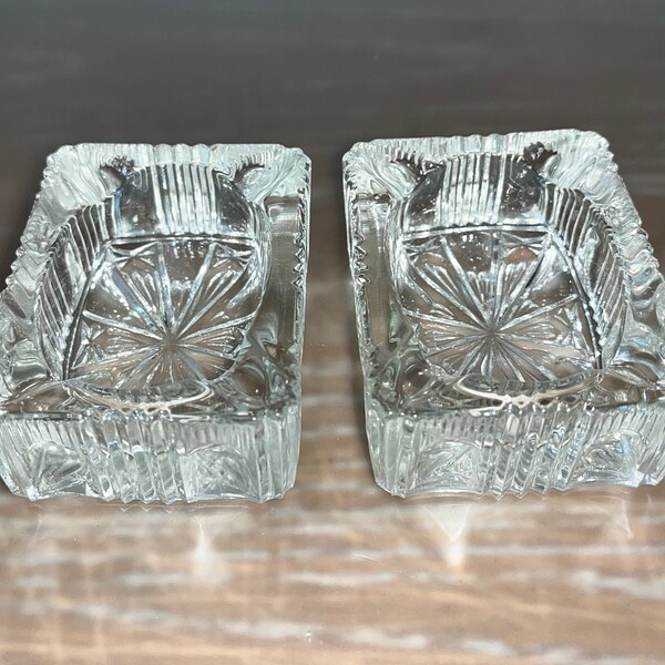 Indiana Glass Ashtray Etsy