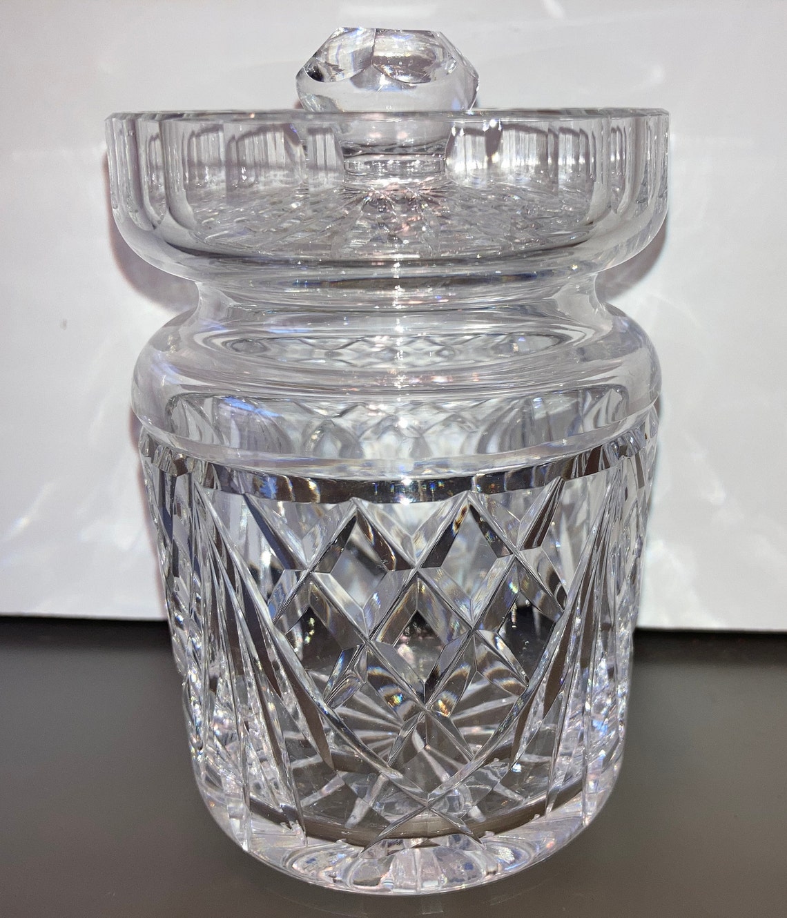 Waterford Jam and Jelly Jar Signed Waterford Jam Jar Lid Etsy