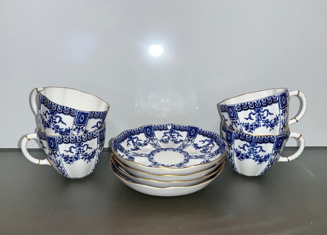 4 Vintage Royal Crown Derby Tea Sets Royal Crown Derby Tea Etsy