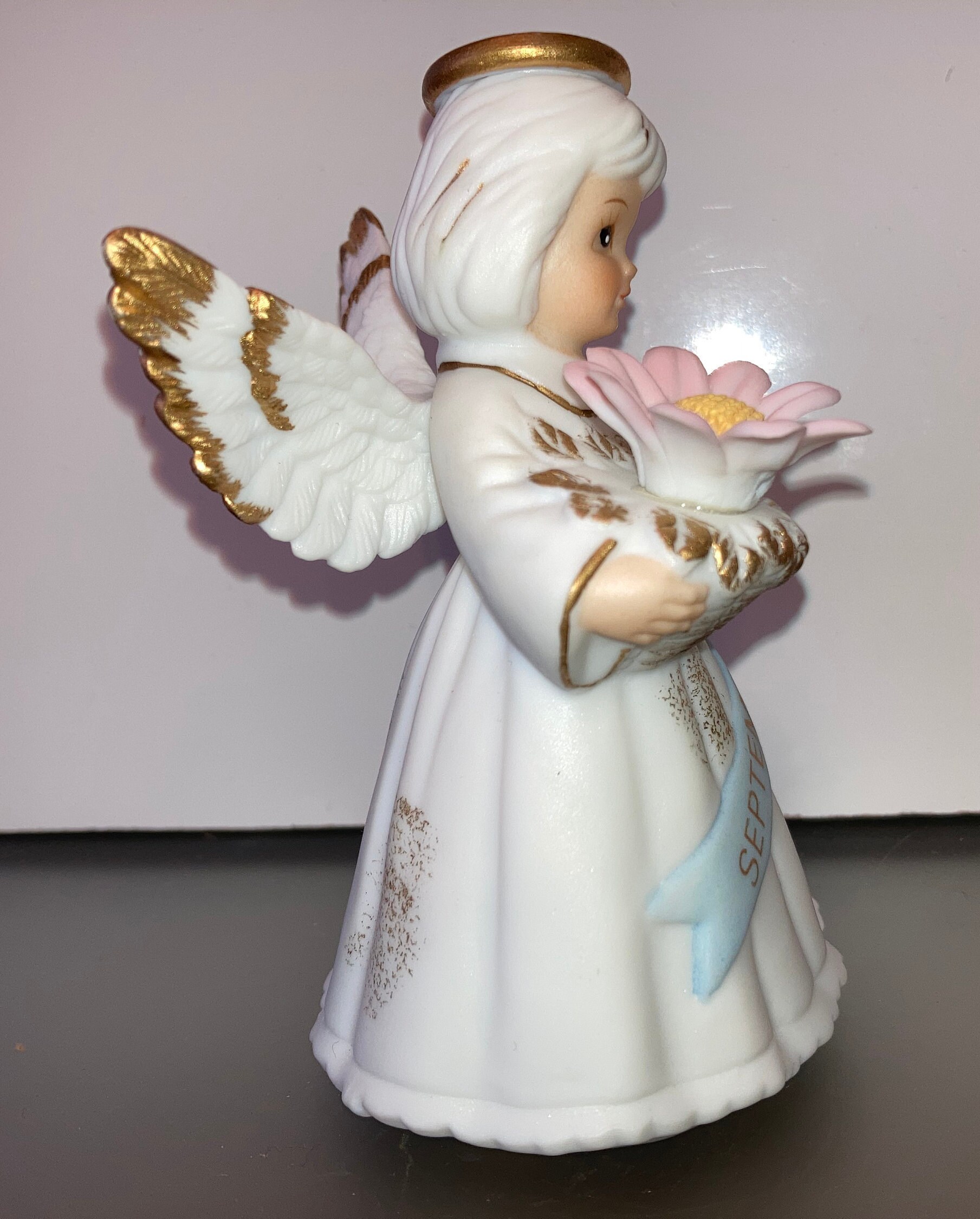 Vintage Japan September Angel, Vintage Porcelain Lefton September