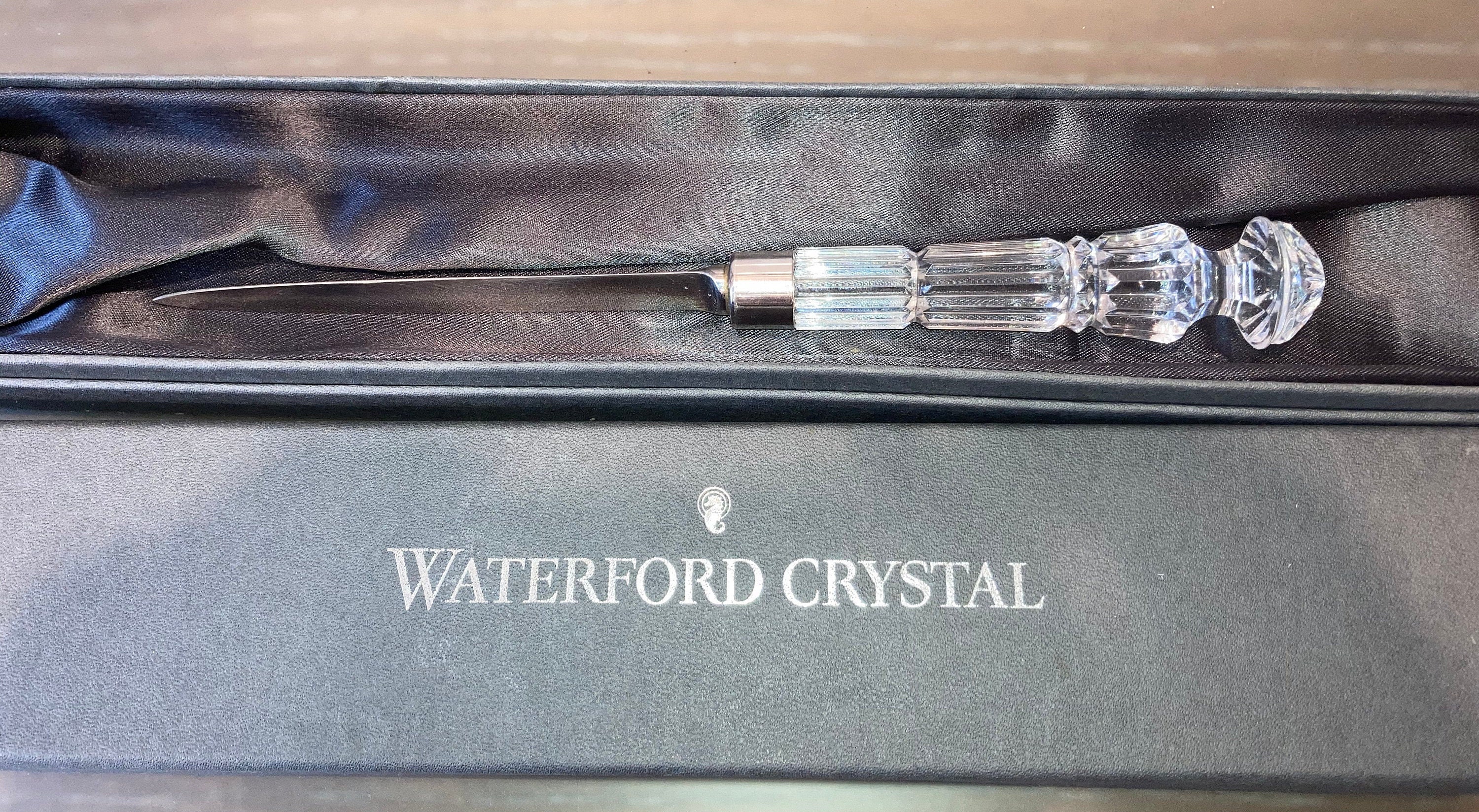 Waterford Irish Lead Crystal Letter Opener Large Lismore Etsy