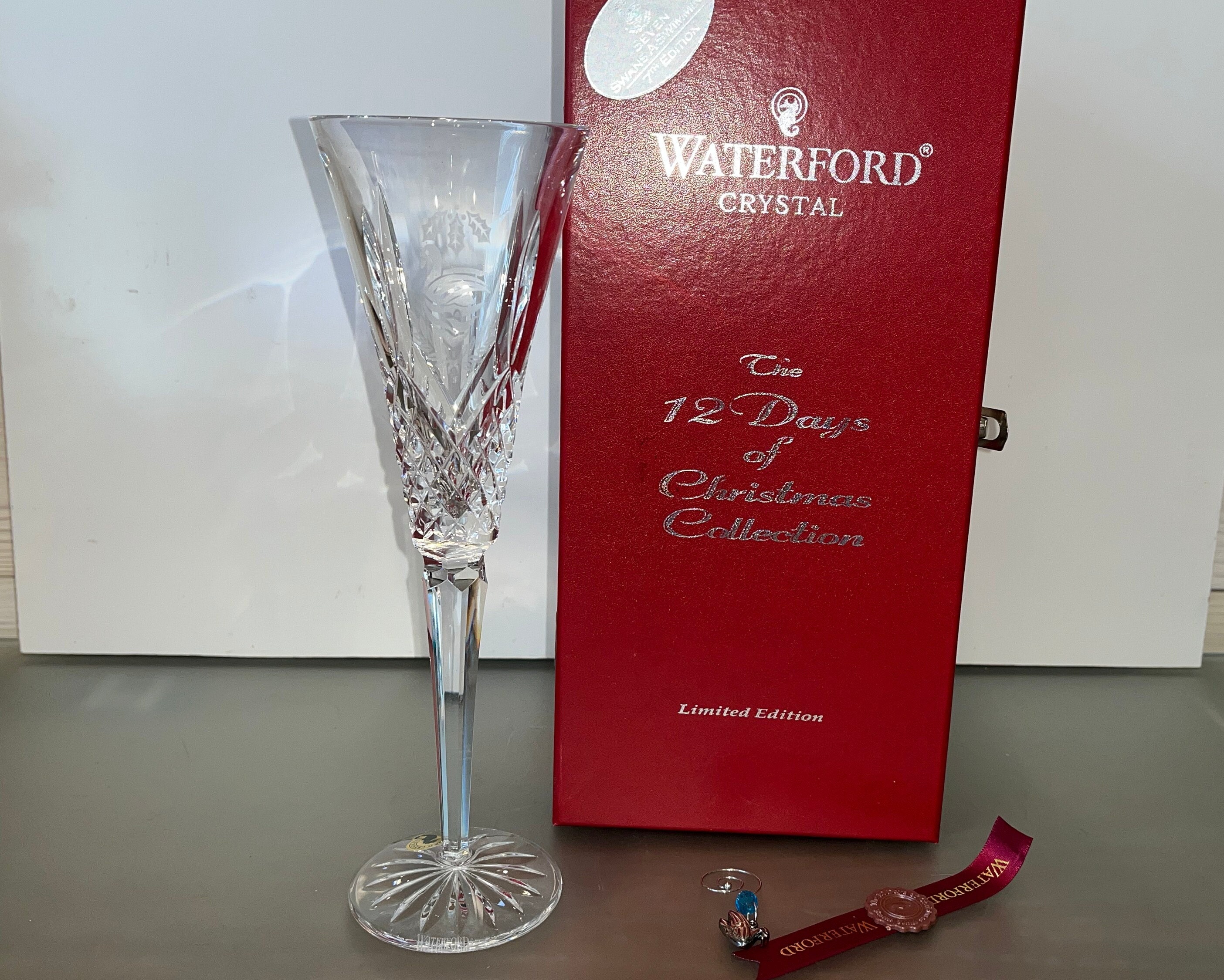 Waterford Crystal Champagne Flute 12 Days of Christmas Waterford Crystal Champagne Flute 12 Days of Christmas