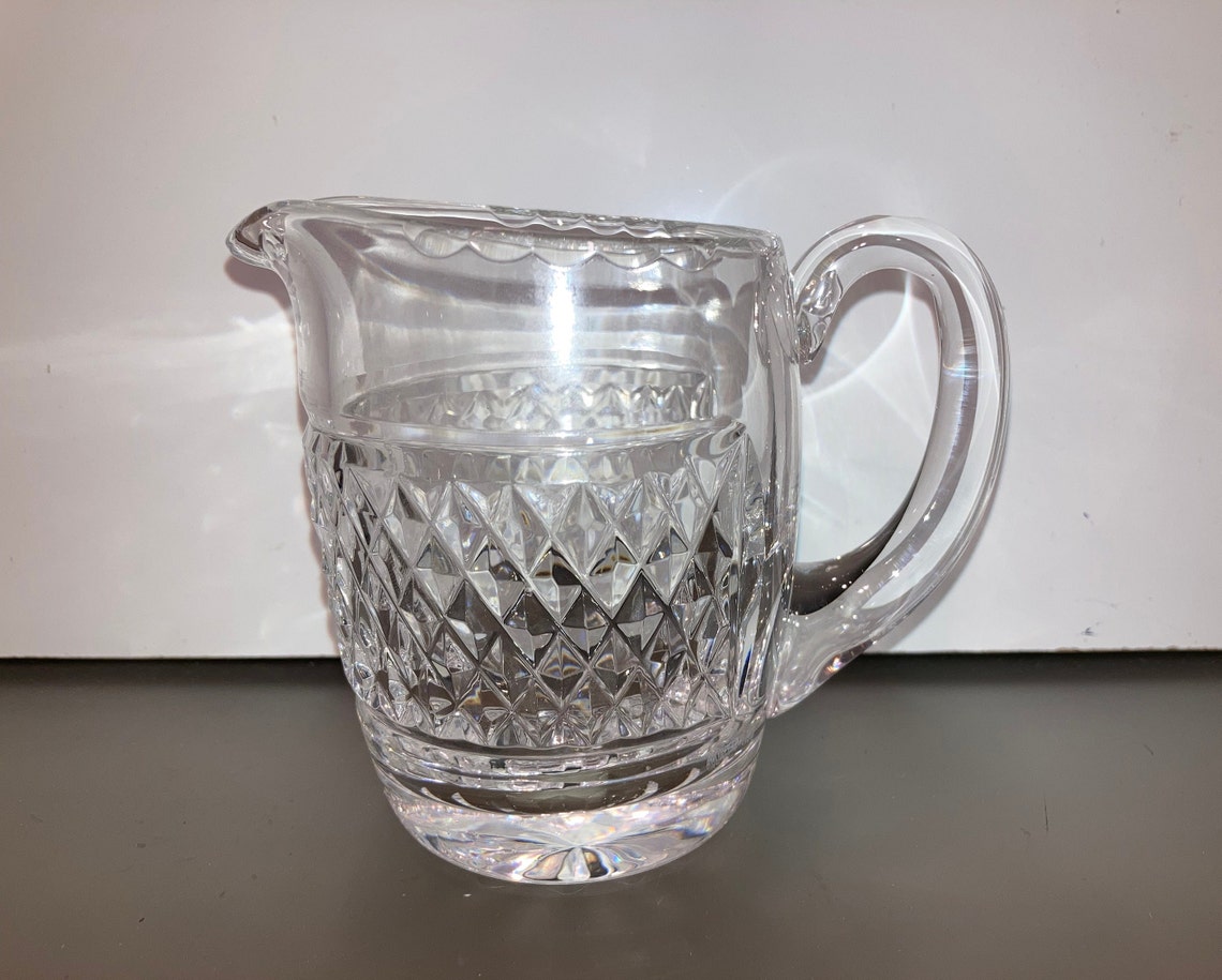 Waterford Lismore Sauce Pitcher Waterford Lead Crystal Small Etsy UK