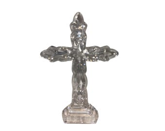 Waterford Crystal Kilree 9” Standing Cross New in Box; Waterford