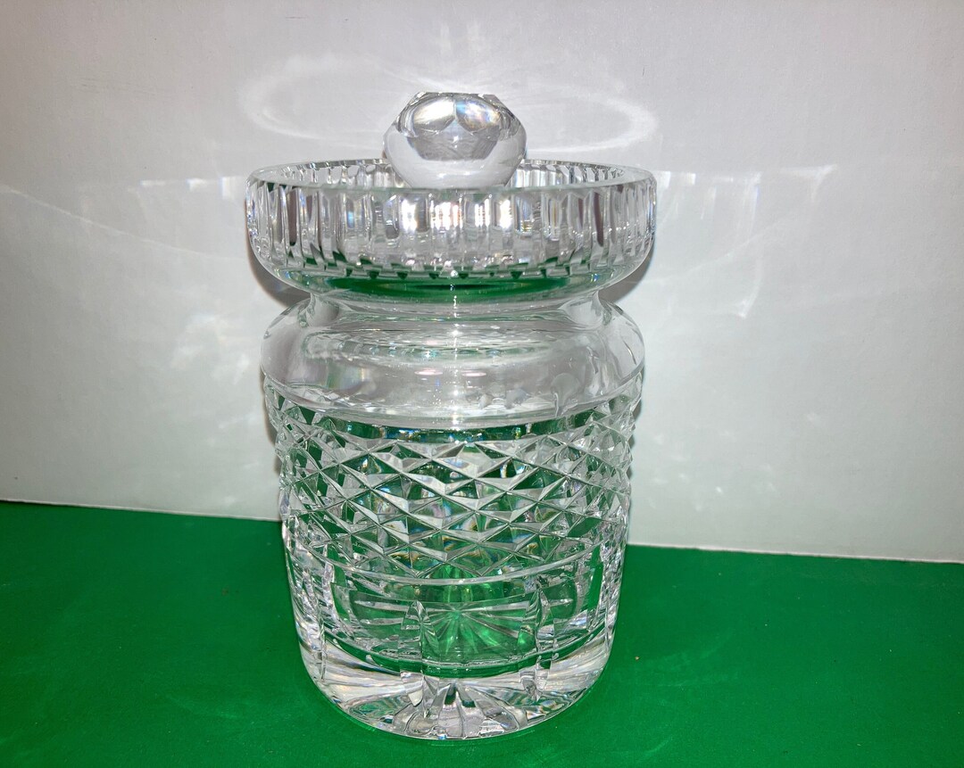 Alana Jam Jelly Jar, Crystal Waterford Jam Jar With Lid and Spoon Slot