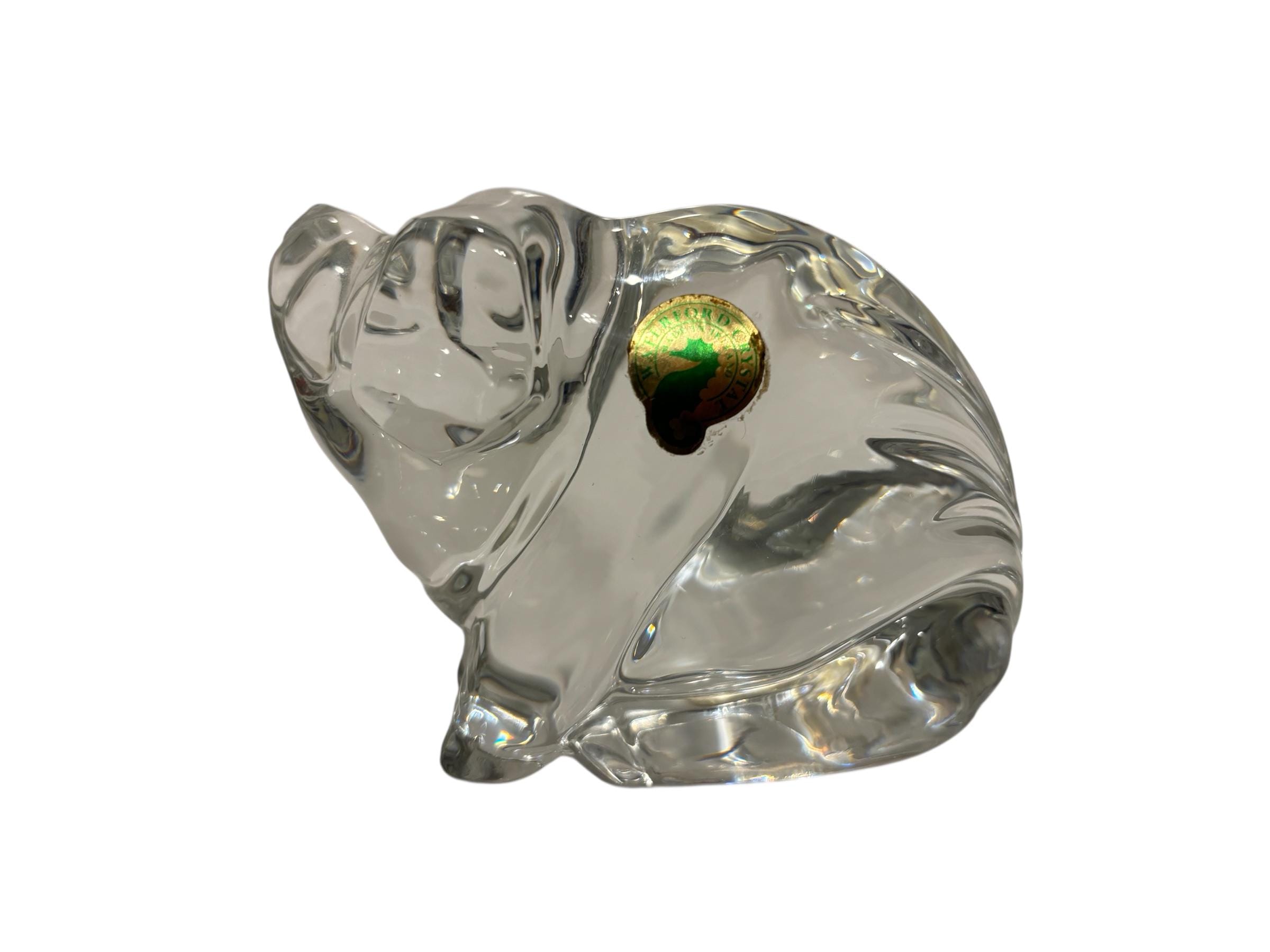 大幅値下げしました！高級クリスタル 犬 WATER FORD