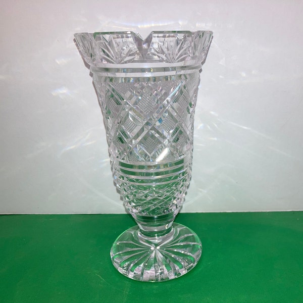 Waterford Crystal Master Cutter Vases Etsy