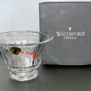 Waterford Votive Candle Holder, Waterford Crystal Giselle Tealight, Waterford Giselle Tea Light Votive,  Waterford 139980, New in Box