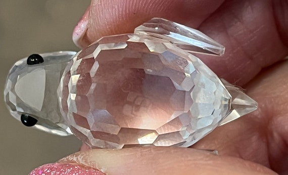 Swarovski Crystal Mini Duck, Swarovski Mini Duckling, 1 1/2