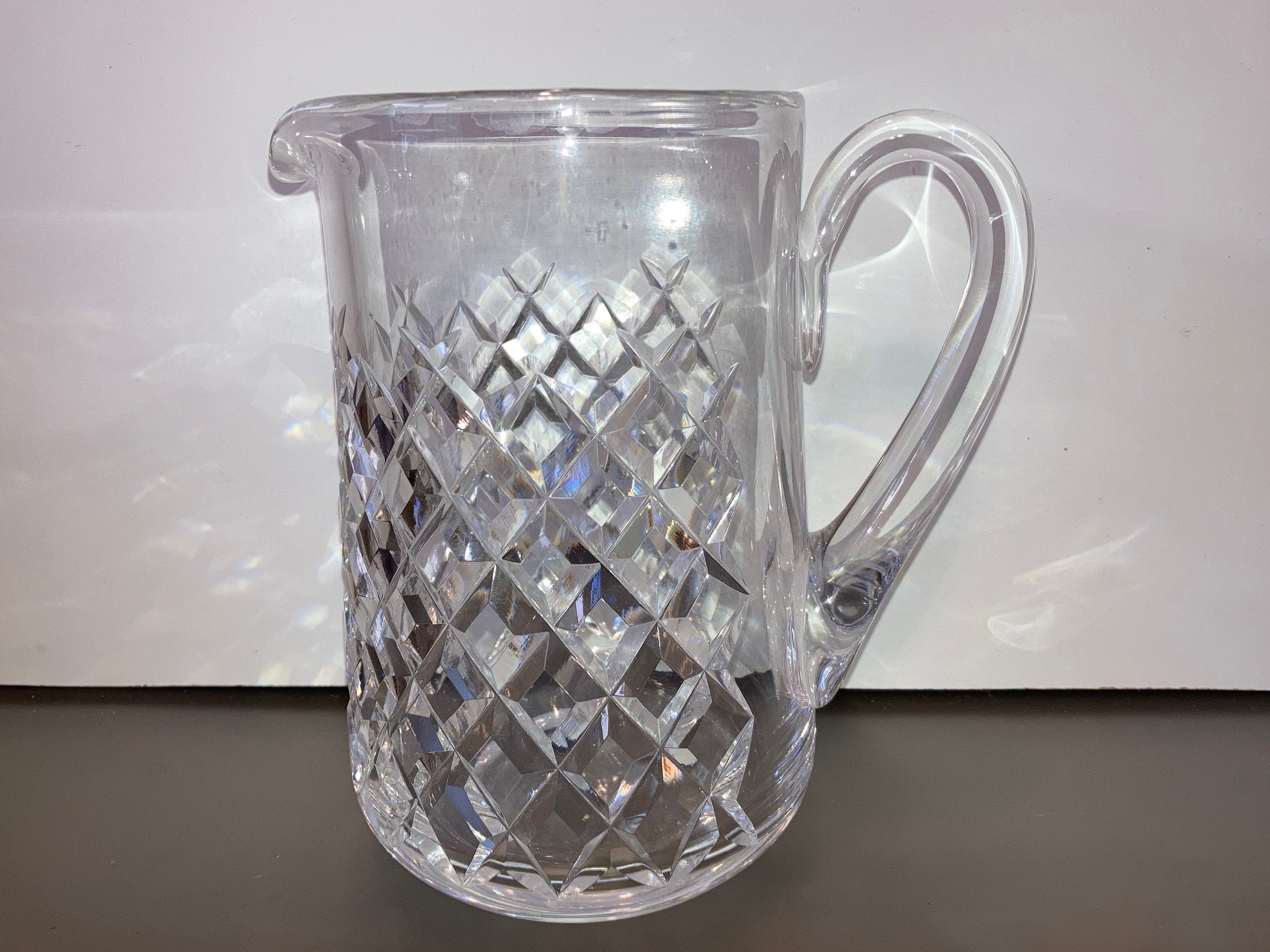 Waterford Alana Pitcher Waterford Lead Crystal Waterford Etsy