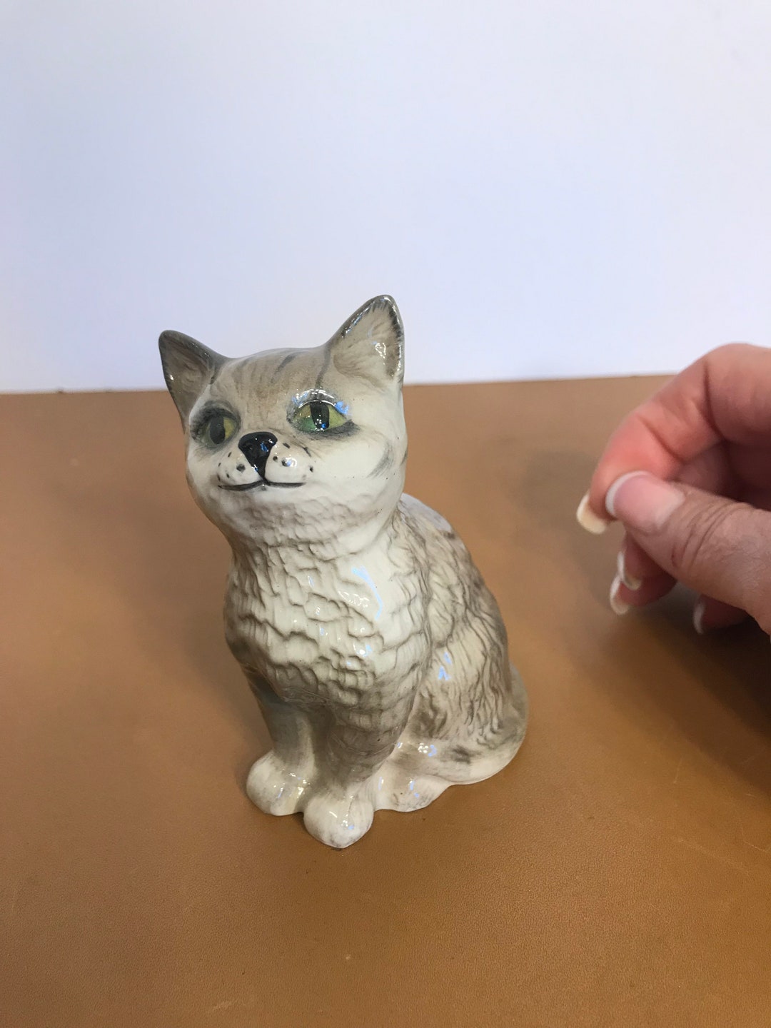 Royal Doulton Cat Figurine Vintage Royal Doulton Cat English Etsy