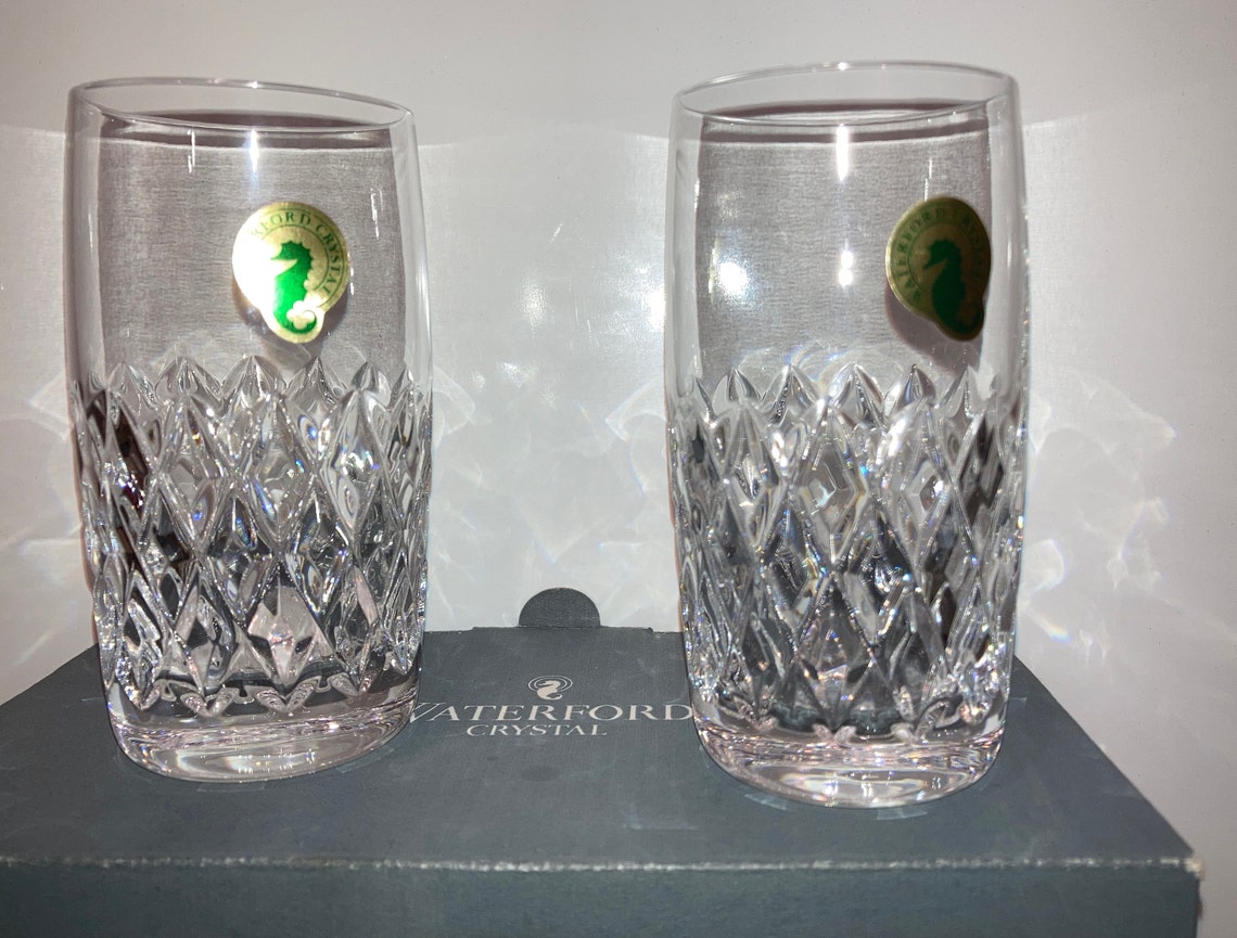 Pair of Waterford Dorrance Whiskey Glasses Waterford Whiskey Etsy