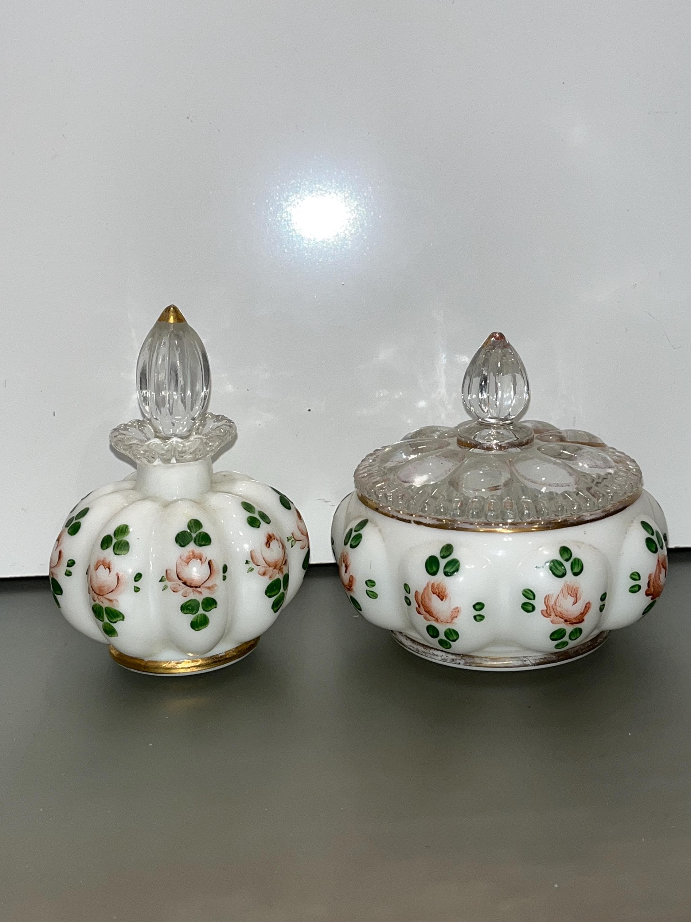 Fenton Glass Powder Jar - Etsy