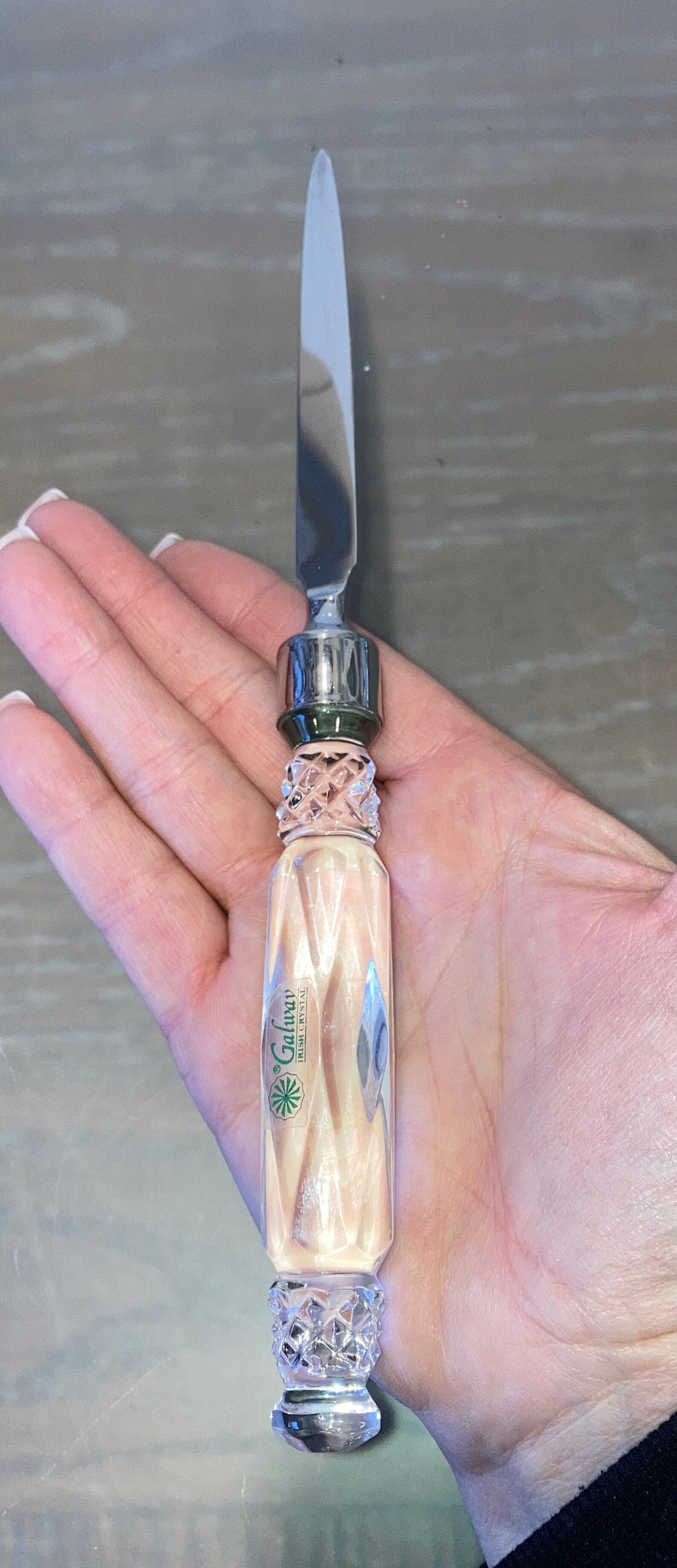 Galway Crystal Letter Opener Irish Crystal Letter Opener 9 Etsy