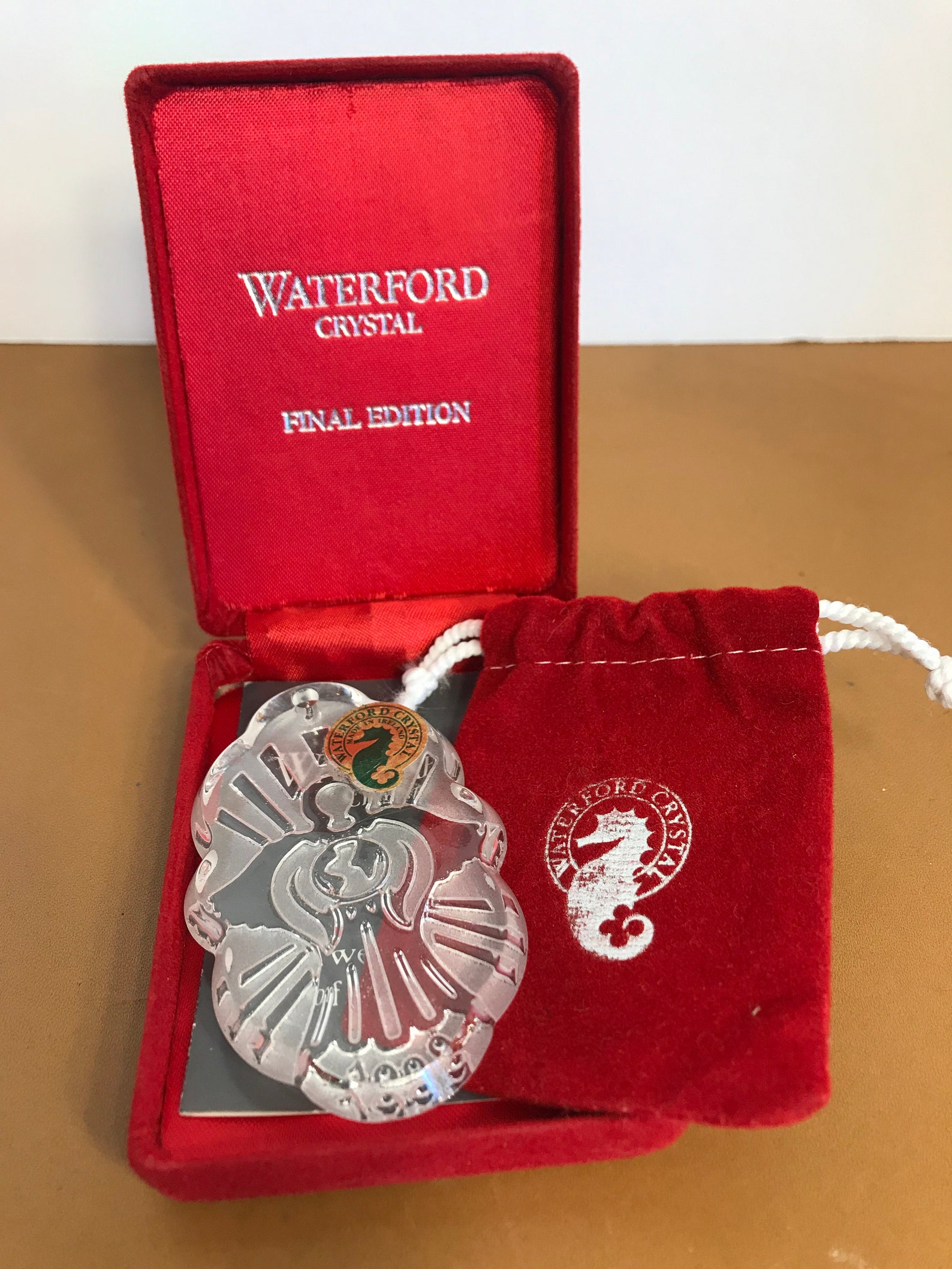 Vintage 1999 Waterford Crystal Christmas 1999 Ornament | Etsy