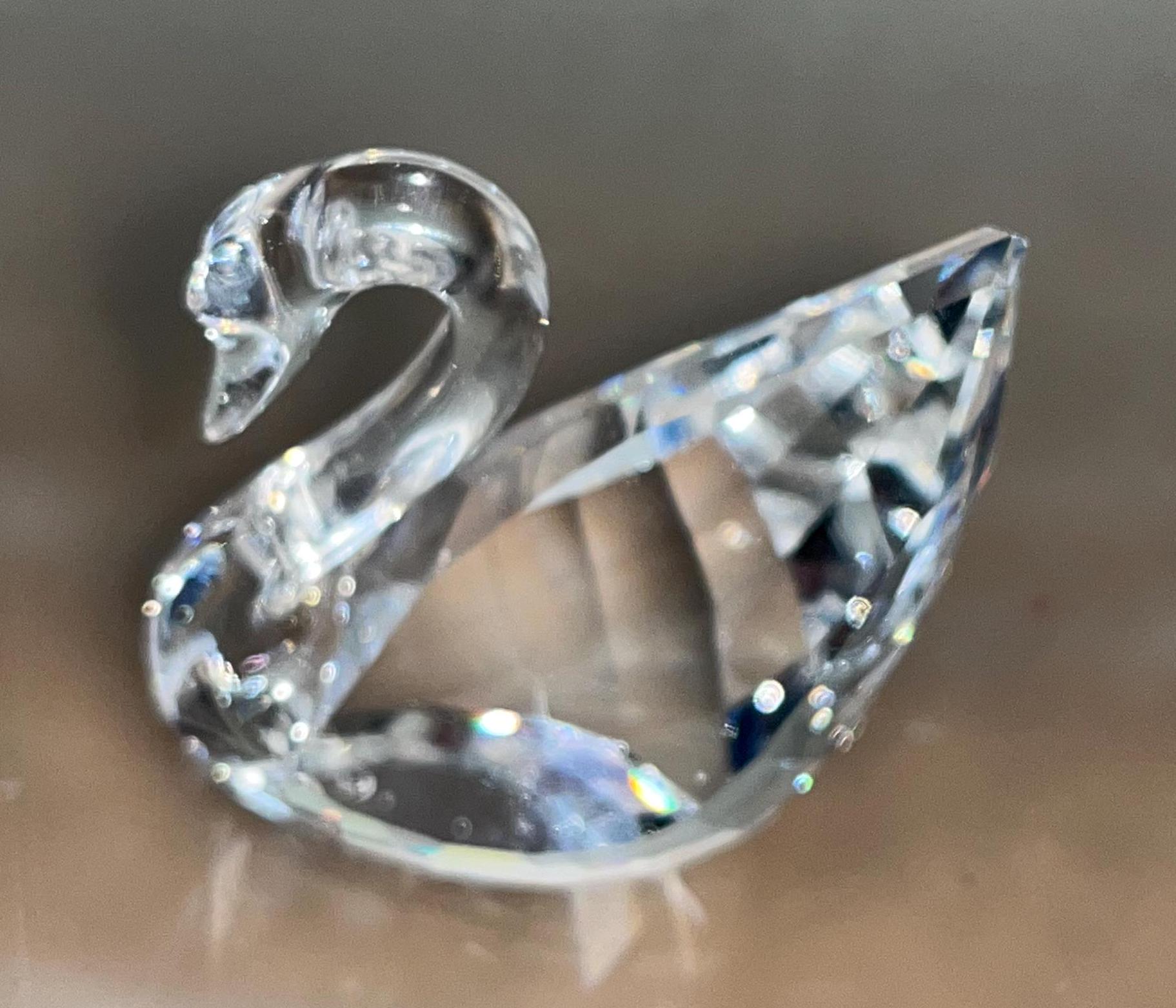 Swarovski Society Swan Figure, Swarovski 1995 Swan, Swarovski
