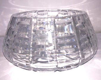 "Vintage Waterford Tralee 7 ""Schüssel, Kristall Waterford Servierschale, Tralee Waterford Kristallschale, Tralee Schüssel, Minze."