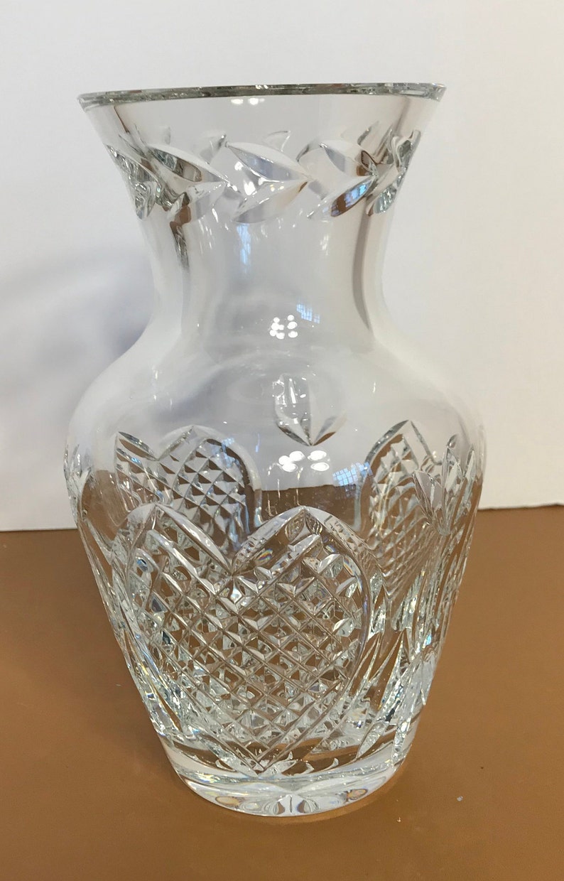 Vintage Waterford Wedding Heirloom 7 Vase Waterford Etsy