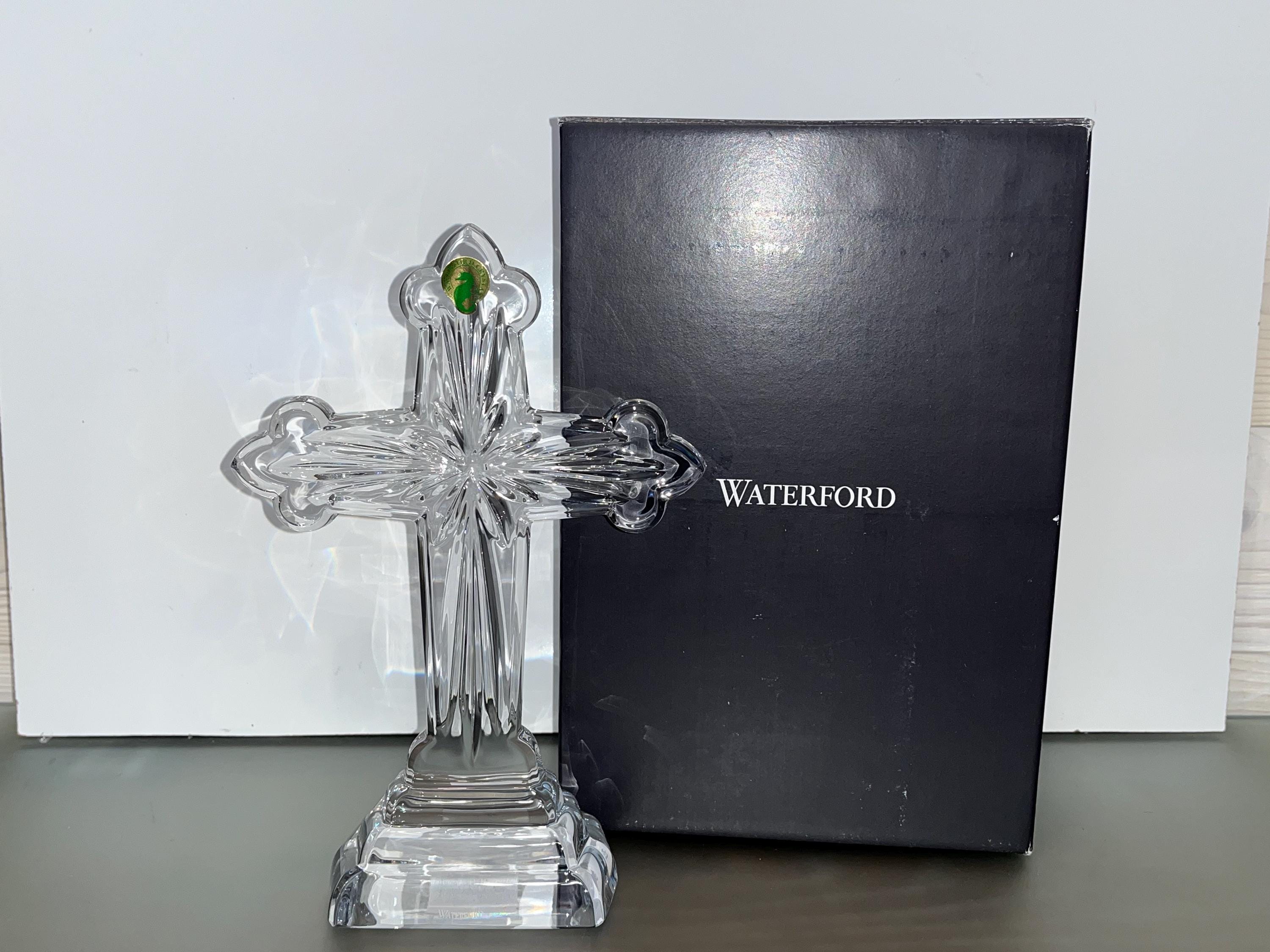 Waterford Crystal Standing Cross - Etsy