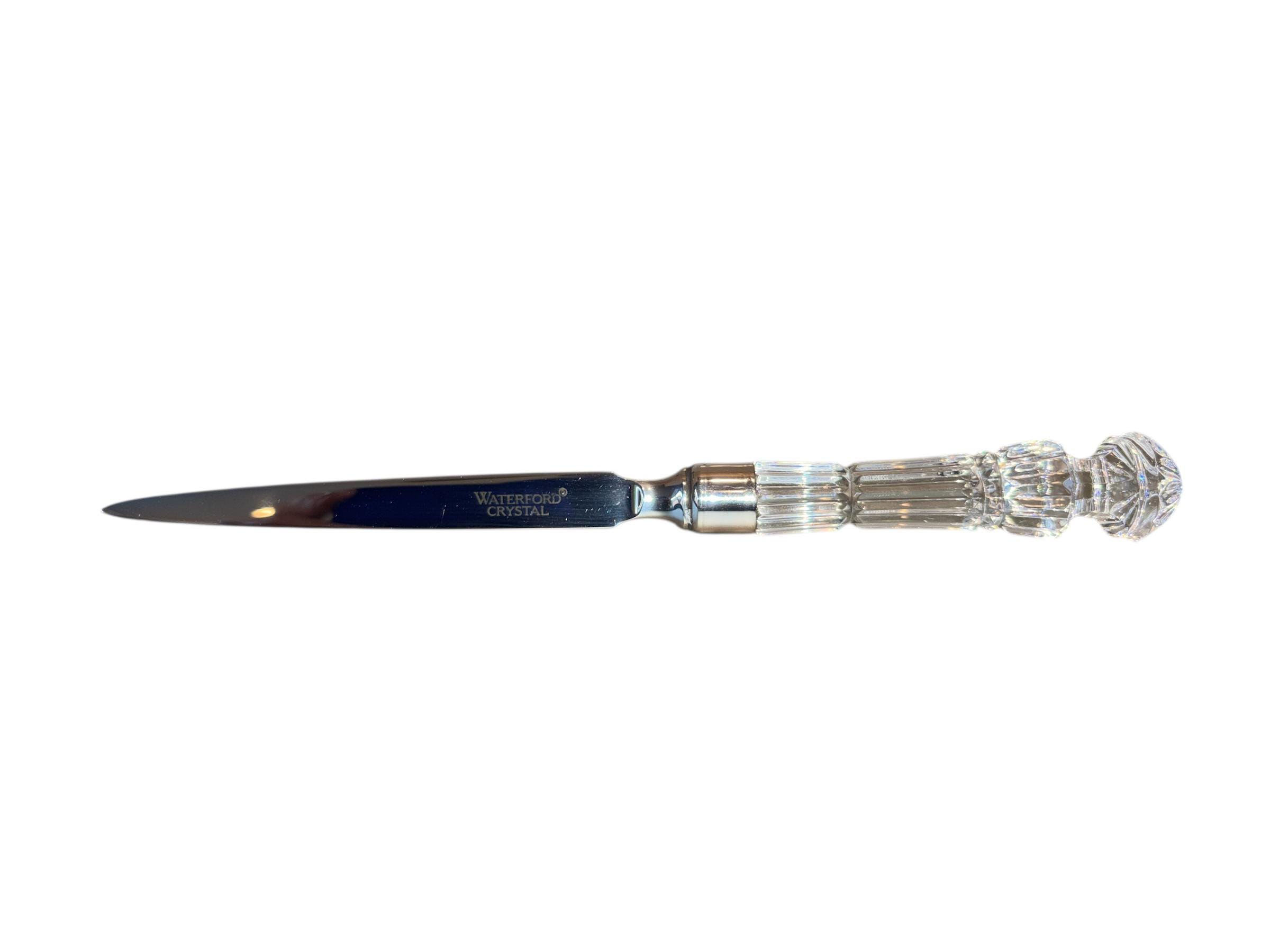 Waterford Crystal Letter Opener, Irish Crystal Letter Opener, 8 