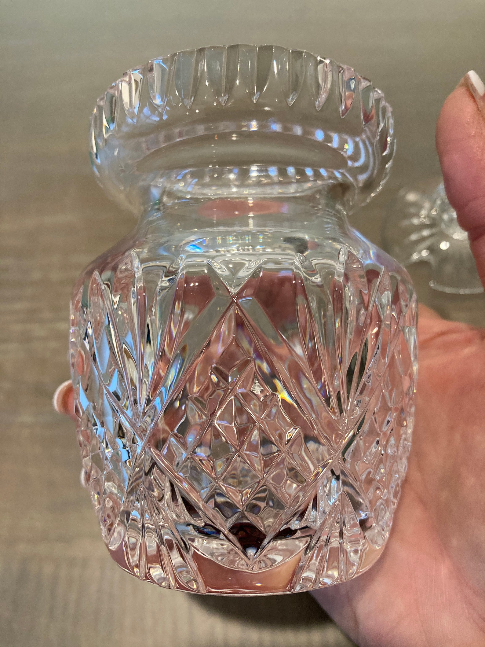 Waterford Glandore Jam Jelly Jar Signed Waterford Jam Jar Lid Etsy