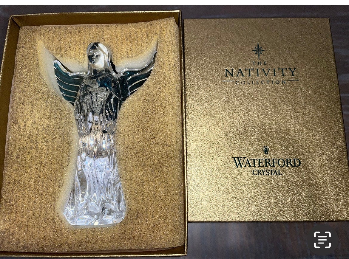 ウォーターフォードクリスタル　Nativity collection Waterford Crystal Nativity Set 24 pc Boxes Camel Donkey