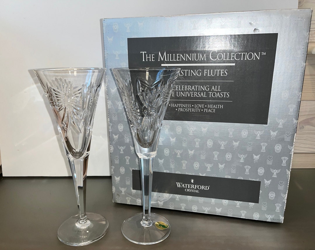 Waterford Wishes Love And Romance Toasting Flute, Pair | 1058174