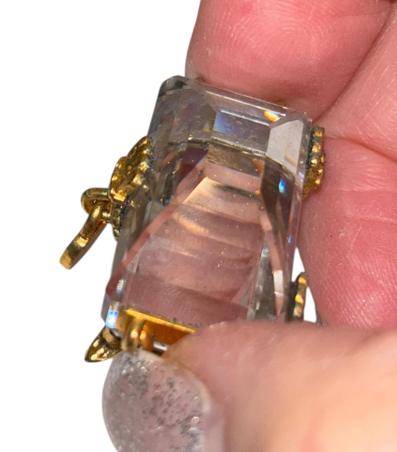 Swarovski Crystal Memories Treasure Chest, Swarovski Crystal Gold