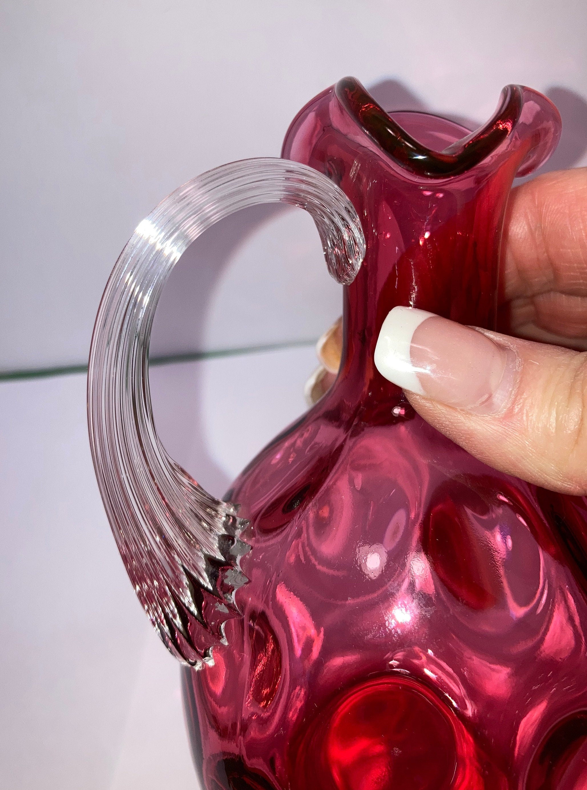 フェントン クランベリー クルエット、ヴィンテージ クランベリー