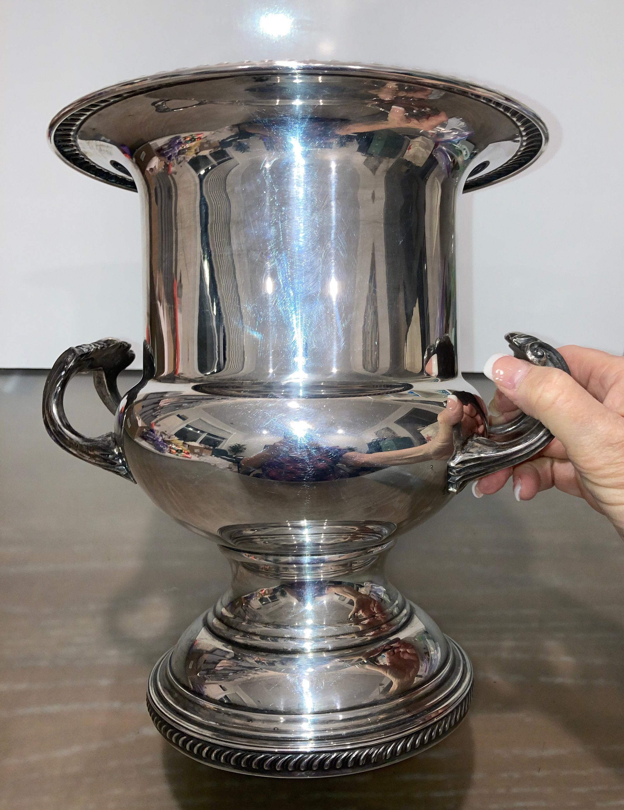 Vintage Silverplated Ice Bucket FB Rogers 4100 Champagne Etsy