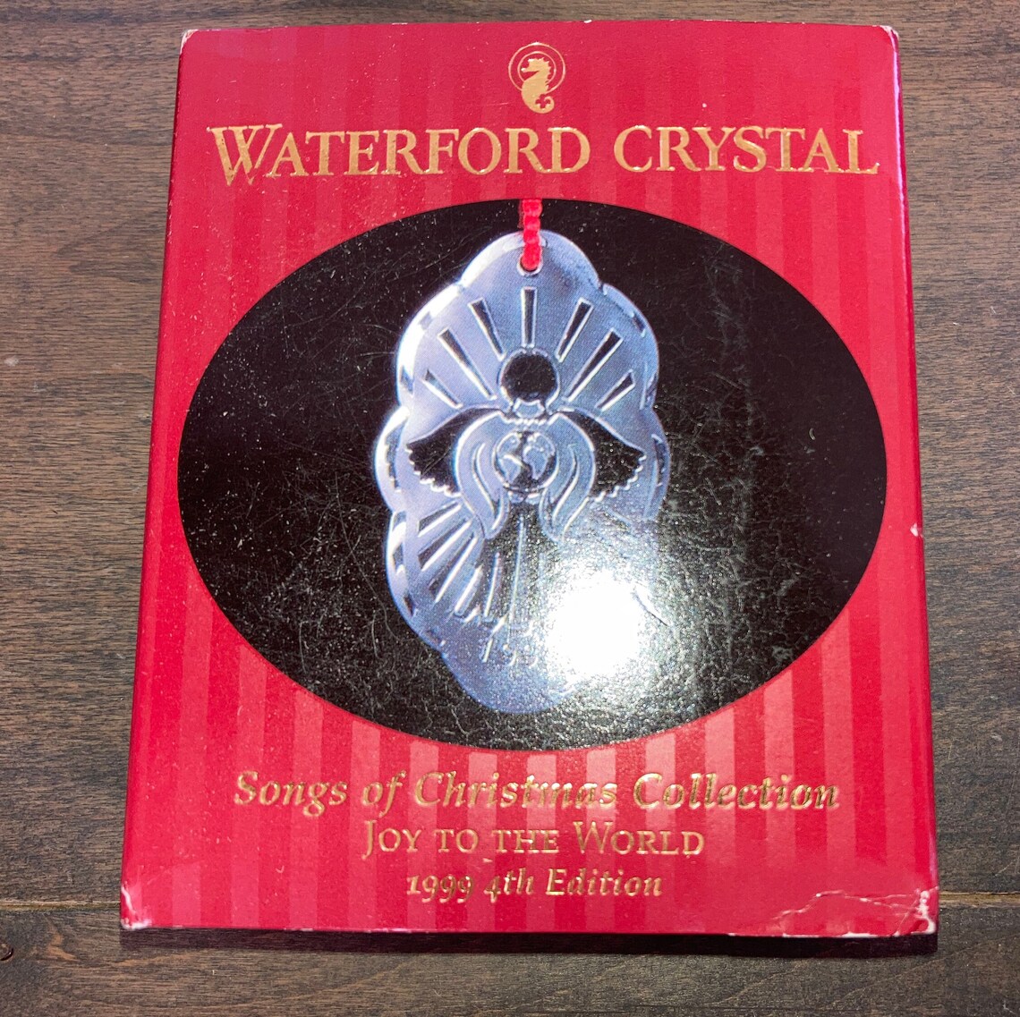 Vintage 1999 Waterford Crystal Christmas 1999 Ornament, Waterford Angel ...