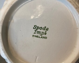 Vintage Spode Tea Pot, Rare Spode Williamsburg Pineapple Tea Pot