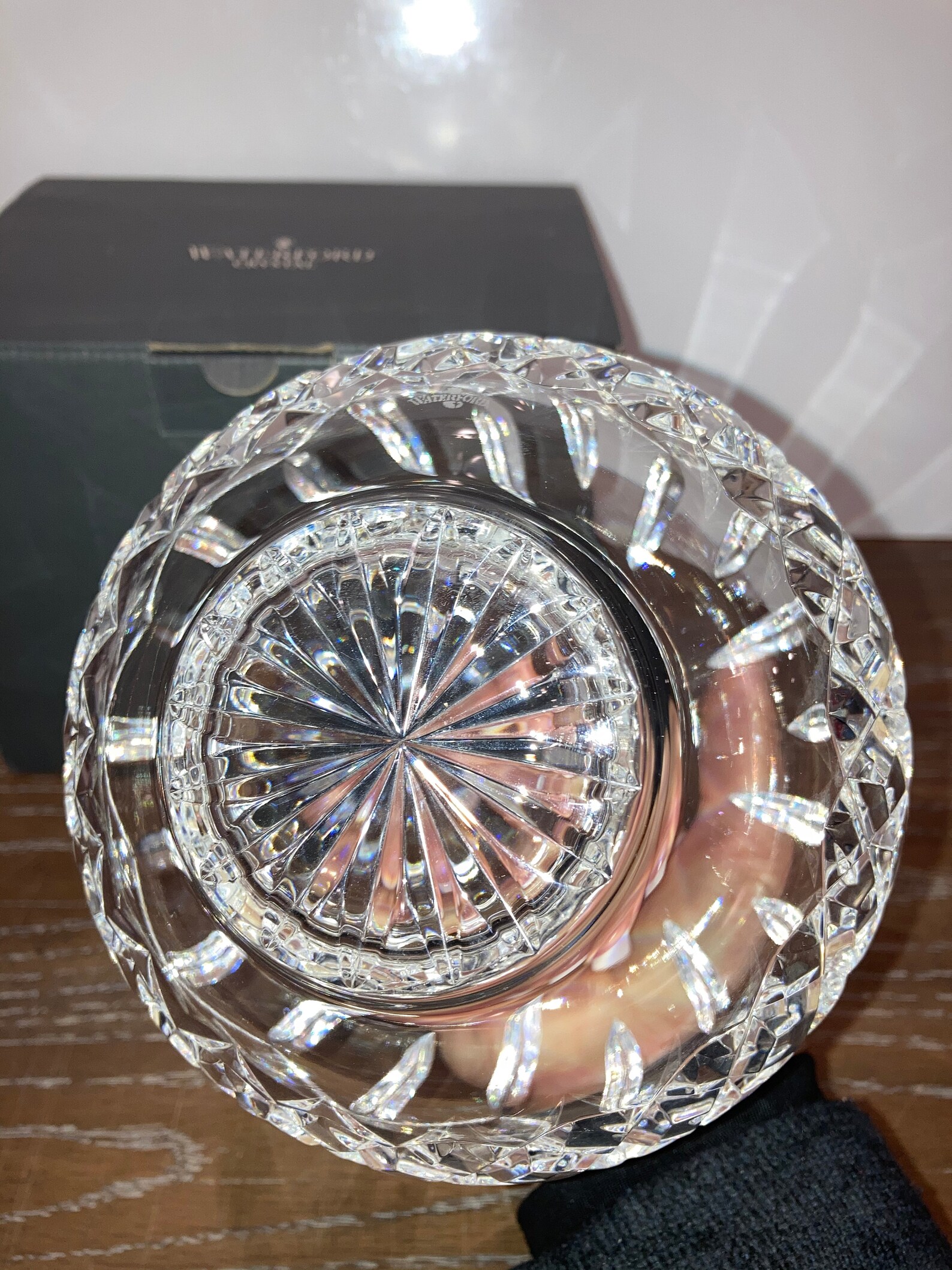 Waterford Lismore Rose Bowl Waterford Crystal Lismore Rose Etsy