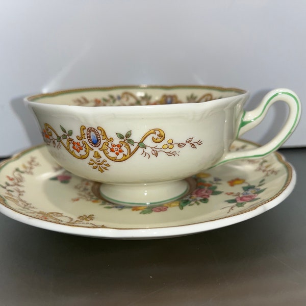 Vintage Royal Doulton The Marmion Tea Cup, English Bone China Royal Doulton Tea Cup, The Marmion, Royal Doulton Cup and Saucer, Mint