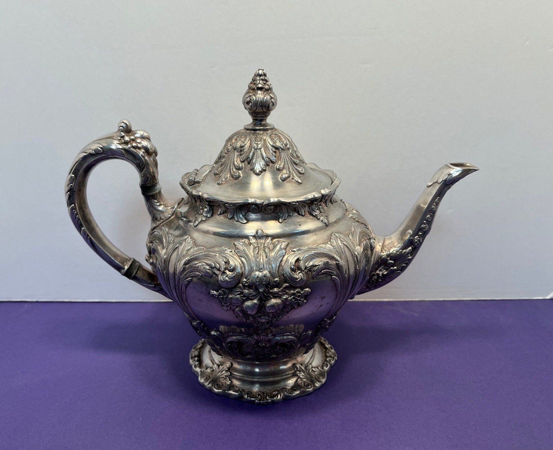 Reed Barton Teapot - Etsy Reed Barton Teapot - Etsy