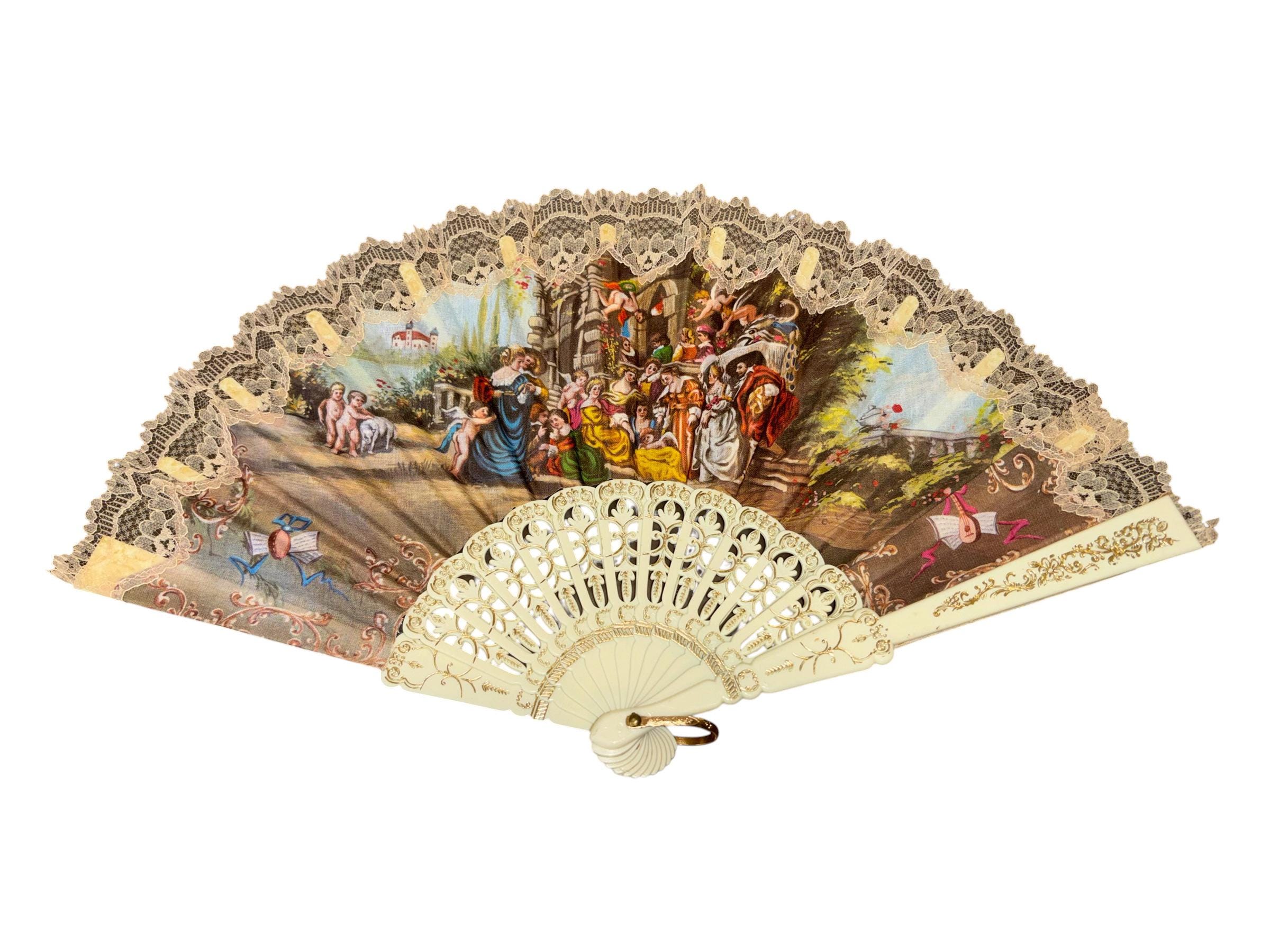 Antique hand fan - Etsy 日本