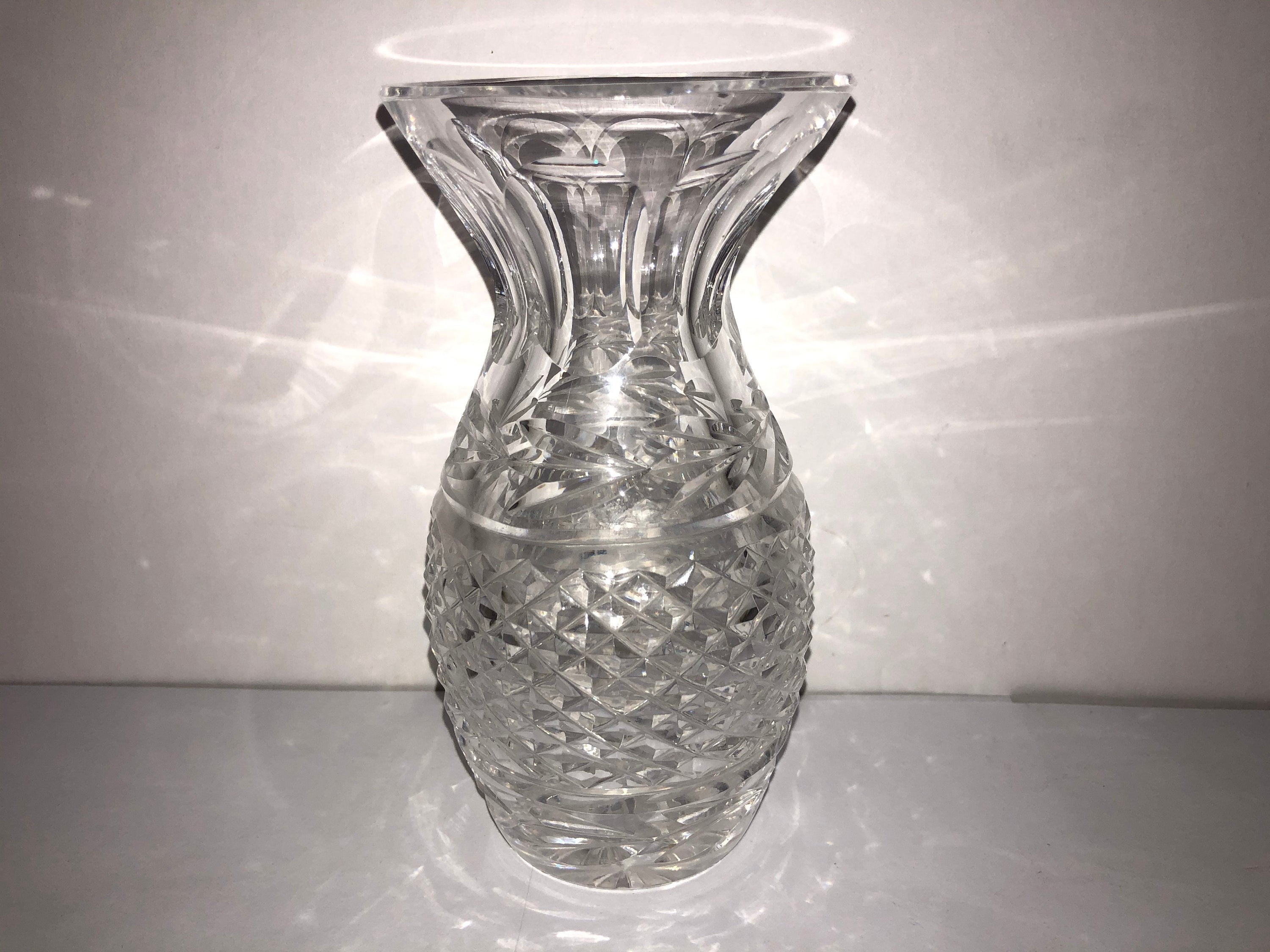Waterford Crystal Alana Flower Vase Waterford Bud Vase 5 Etsy
