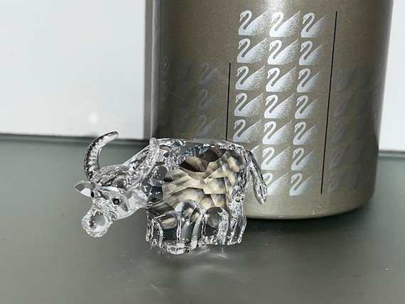 Swarovski Crystal OX Figure, Swarovski Zodiac Ox, Swarovski Ox