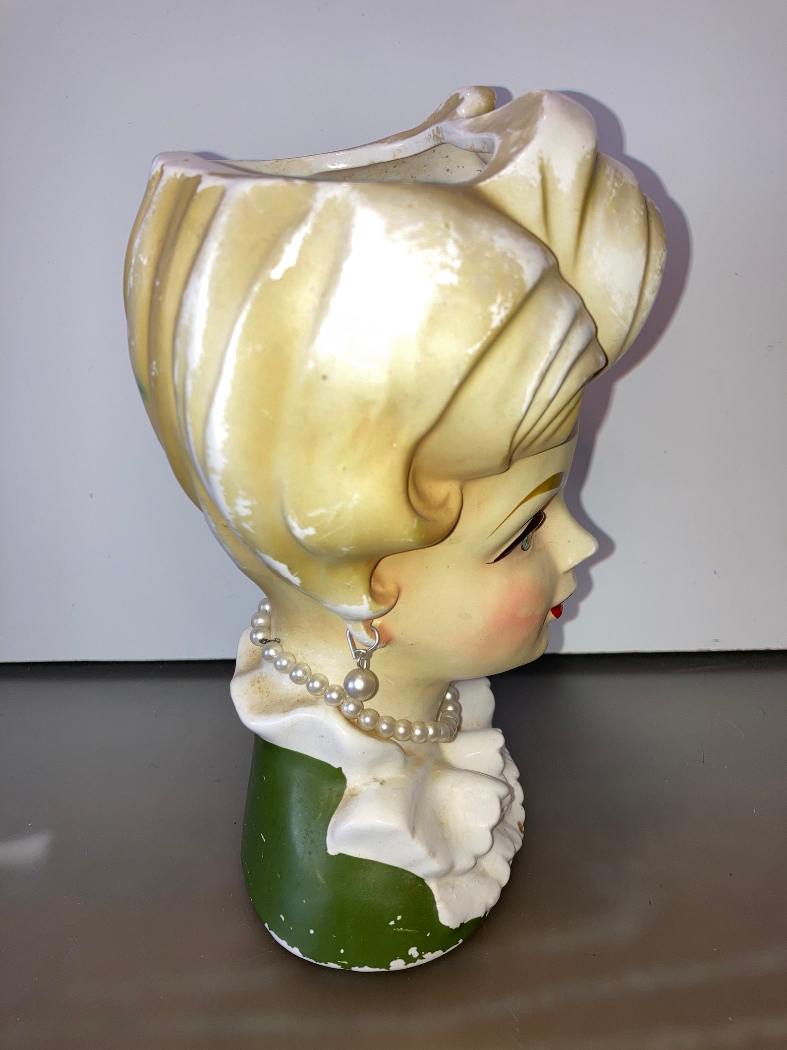Vintage Rubens Lady Head Vase Rubens Original 4123 Head Vase Etsy UK